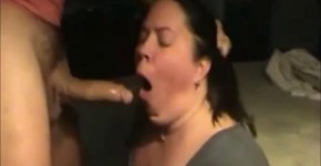 Amateur BBW Blowob And Swallowing Cum, eringo