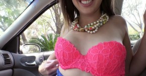 Mofos - Ashley Daily Brunette Baged on the Hood of the Car, Mofos
