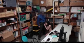 Shoplyfter - Pale Skinny Teen (Ivy Aura) Banned & Fucked For Stealing, Cassal34