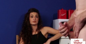CFNM housewife instructs guy to jerkoff, Upacom