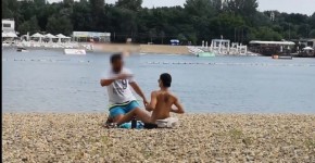 public beach stranger touches mom nude free content, seserisain
