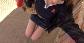 Atkgirlfriends Selina Imai Farm Date Sexy Teen Ass Wet Pussy Flash, tatesesaro