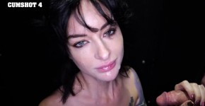 Closeup Video Of Tattooed Lysagna Del Ray Giving Head Gloryhole Round Tits, eronginton