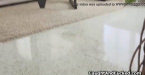 Sexy maid caught and fucked on video, Vaniabir