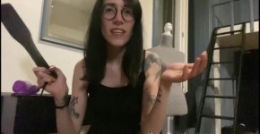 Vends-ta-Culotte - JOI CEI - Une Française Brune te donne des ordres - Satinas, ene1das