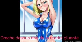 Hentai JOI French Android 18, dengath