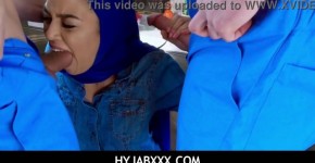 HyjabXXX - Hot Muslim Chick Maya Bijou Gets Double Cumcockted, nustat