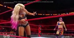 Alexa Bliss vs Asuka part 1, unge1d3ori