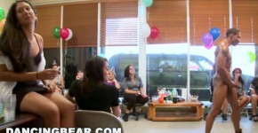 DANCING BEAR - This Birthday Party Gets Turnt Up By Big Dick Male Strippers, rimyim