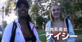 Two Asian guys fucks a black girl and her white girl friend. AMBW and AMWF, Ynariff