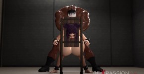 Master slave bangs hard a big titted sexy brunette in jail, Saaca3c