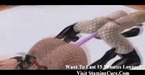 Girls In Hot Lingerie Get Naughty fishnets dildo blonde and cartoon porn, lexatashkent