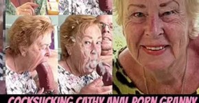 Sexy Cathy Blowjob Porn Slut Granny Sucking off Neighbours Big Fat Cock and Anal Fucking, Enicenti