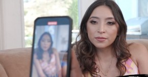 Petite small tits teen latina Amber Summer 69 deepthroat bbc, sabrinahot