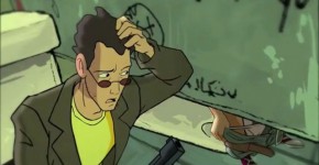 Mondo films Riding shotgun cartoon ass and funny, gimgyma