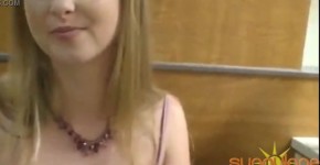 Public Place Sex! Hot Blonde Sunny Lane Bends Over In Hospital Room!, Rih4an6na