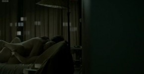 Sofia Helin nudity in sex scene The Bridge s01e02 2011, ofromap