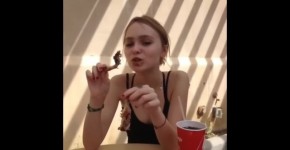 Johnny Depp's Daughter Lily is 18 and Sexy (Non-Nude) Perky Nips! Flexible!, suricss