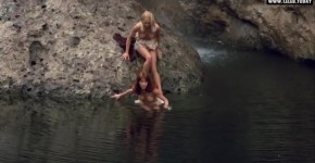 Tanya Roberts - Girls Naked Swimming in the Lake, Outdoor Sex, itendes