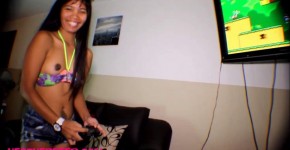 HD heather Deep playing super mario brother gets deepthroat throatpie, badboy66s6