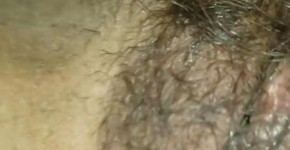 Close up moist pussy of my wife, Theophia