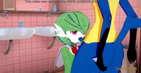 Pokemon Hentai Furry Yiff - Lucario sex in the restroom - Manga anime Japanese asian porn, Hylana
