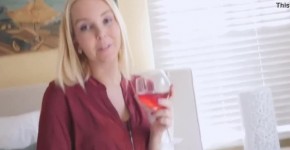 Tired blonde stepmom gets stepson's dick as reward!, nerimas