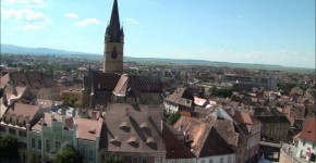 Top View of Sibiu Romania, Buckwildtours