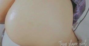 Step-niece wants to be pregnant with the semen inside her tight vagina, she screams like a crazy whore, I can't believe she is s