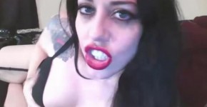 Smoking and Fucking my Hairy Pussy, evillisa