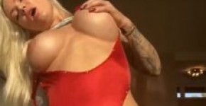 Viking Barbie in Her Red Bodysuit Gets on The Floor To Suck and Fuck Her Dildo Onlyfans, Biggiesmalls03