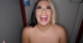 Gloryholeswallow 1150 1st Visit Blow Job Natural Tits, Scoundrella