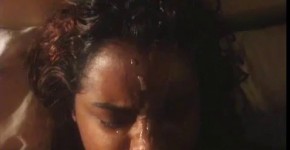 Mature Latina does blowjob cums on face Black girl facialized by white dude, HDmasseur