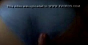 Cum on her blue satin panties, Vynnerod