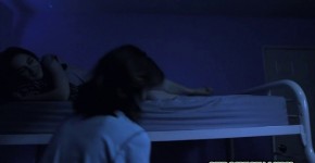 Stepdaughter sleepover ends in a secret fuck, Triana