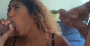 Briana Banderas y Venus Afrodita recibe doble racion de Vergas, Myra3nkaa