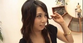 Yuka Osawa gets a Big Cock to Smash Her Hairy Vagina, littleben