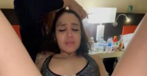 Stretched GakDiamond pussy out while xxxmulatto and gakteeem4 did her hair and watched, datins