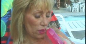 granny lady pool masturbation, mrfroda