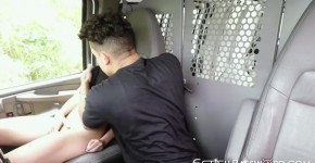 Tied up teen Whitney Wright fucked hard in the rough van, ersinto
