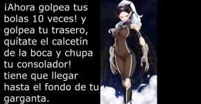 HENTAI FEMDOM JOI CBT CEI PISS PLAY (juego con orina) al Español, Ssanne