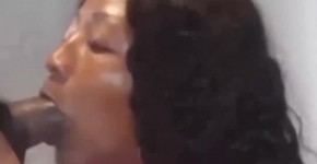Black Woman Real Couple Sexy blowjob and oiled up fucking, uthashing