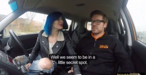 Bitch Alexxa Vice gets asshole pounded by driving instructor, brunobannanas