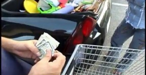 Older Lady Gets Picked Up In The Parking Lot, arwengold