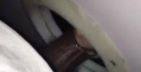 Wife I met on Blackegle.com sucking bbc at gloryhole, Janellay