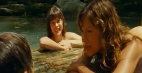 Kiele Sanchez and Milla Jovovich hot In A Perfect Getaway movie NO NUDE, Wernabet