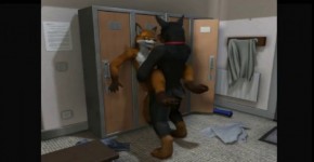 KLAUS AND SCOTTY BY H0RS3 FURRY YIFF ANIMATION Cartoon Cumshot, lirerin