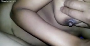 Desi wife sucking cock and hubby pressing his wife's milky boobs, Forgetta4ble
