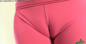 Big Cameltoe Busty MILF In Tight Spandex Working Out!, Oachik