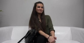 czech ester 7568 moisturizes her body and sucks her dick, barebackfucking